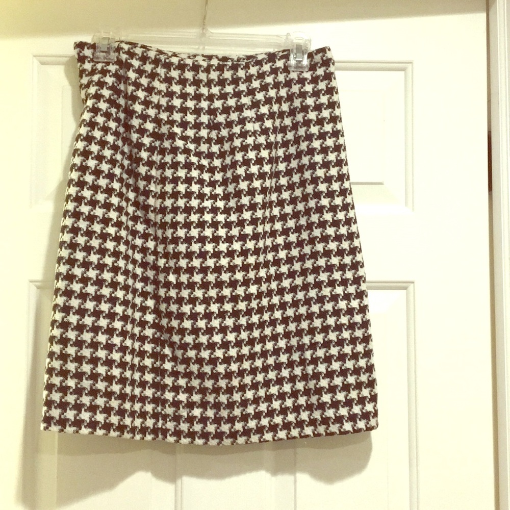 J.G. Hook Houndstooth Skirt | Lightly Used